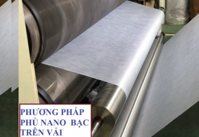 Phương pháp phủ Nano bạc trên vải